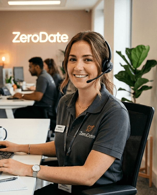 ZeroDate support team workspace